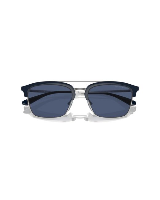 Emporio Armani Black Ea4228 304580 Sunglasses Injected Pilot Normal for men