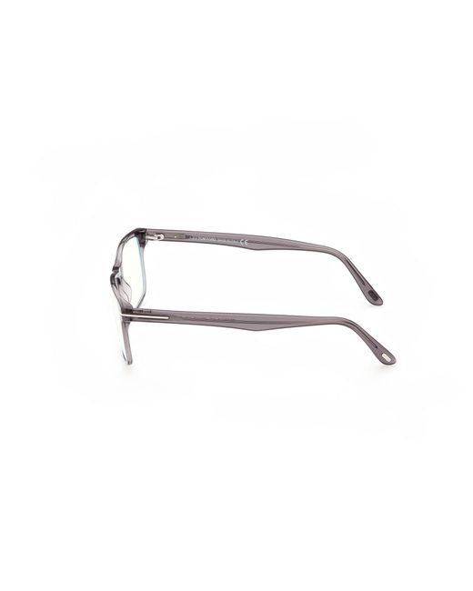 Tom Ford Black Ft5752-B 020 Optical Frames Acetate Squared Anti- Light for men