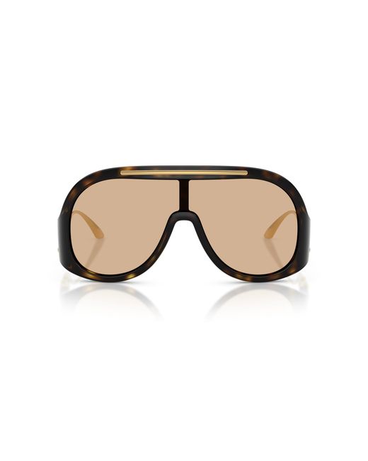 Dolce & Gabbana Black Dg6202 502/93 Sunglasses Injected Pilot Normal