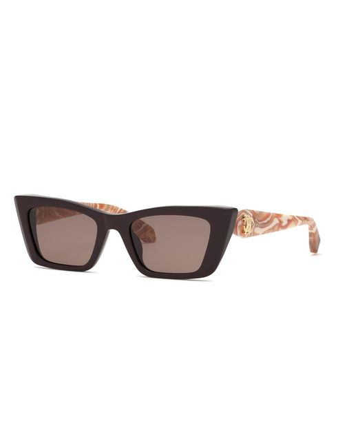 Roberto Cavalli Black Src169M 0G96 Sunglasses Acetate Cat Eye Normal