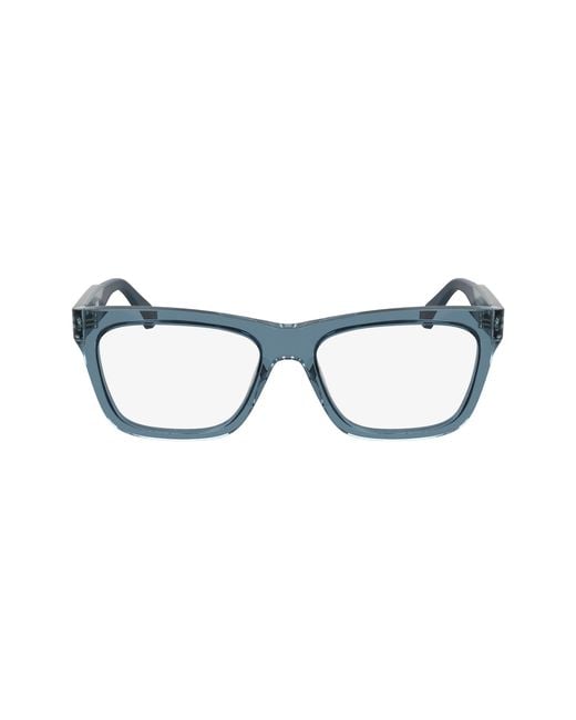 Calvin Klein Black Ckj25615 400 Optical Frames Acetate Squared Normal for men