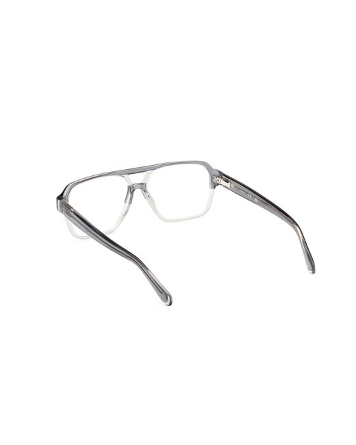 Guess Black Gu50093 020 Optical Frames Acetate Squared Normal for men