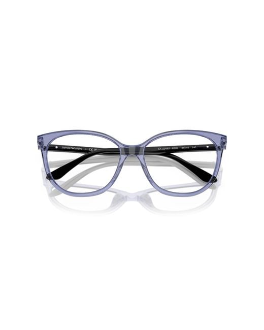 Emporio Armani Black Ea3249U 6200 Optical Frames Acetate Cat Eye Normal