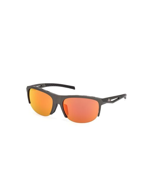 Adidas Originals Black Sp0112 97L Sunglasses Injected Roviex Squared Normal