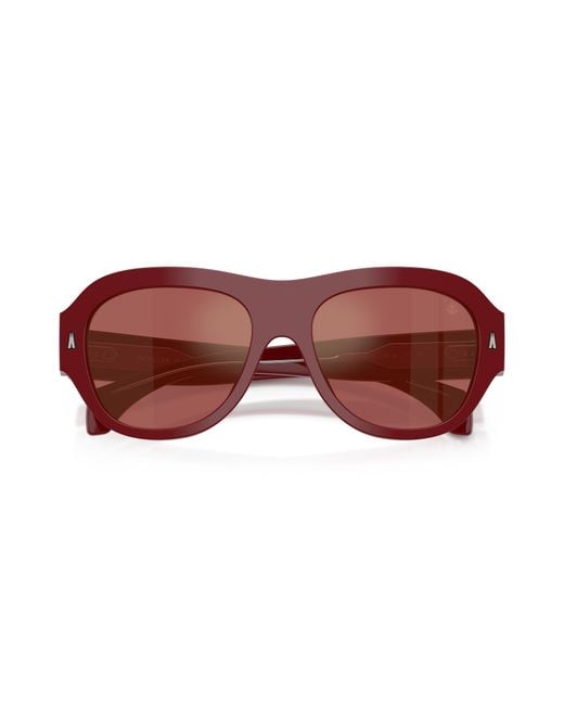 Moncler Black Me6015U Elevane 302654 Sunglasses Acetate Geometric Normal Mirrored