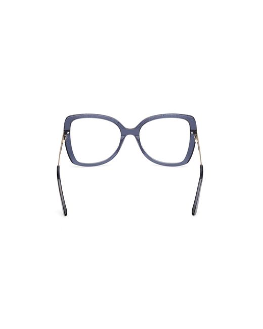 Guess Black Gu50245 090 Optical Frames Acetate Butterfly Normal