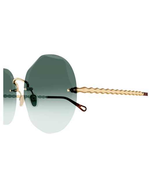 Chloé Black Ch0254S 003 Sunglasses Metal Round