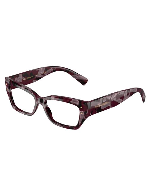 Dolce & Gabbana Black Dg3387 3464 Optical Frames Acetate Squared Normal