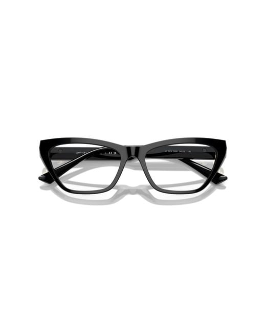 Jimmy Choo Black Jc3014 5000 Optical Frames Acetate Cat Eye