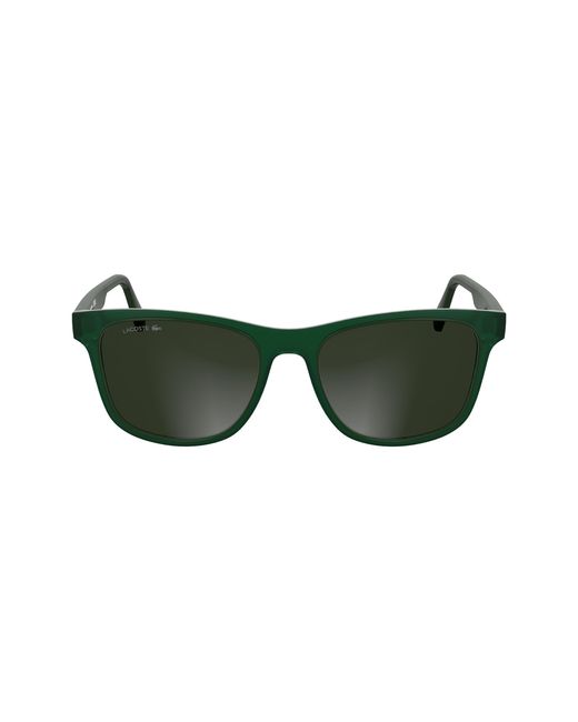 Lacoste Black L6054S 301 Sunglasses Bio-Inject Squared Normal for men