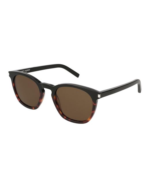 Saint Laurent Black Sl 28 025 Sunglasses Acetate Squared Normal