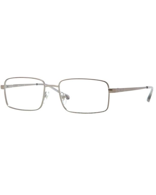 Sferoflex Black Sf2248 231 Optical Frames Metal Squared for men