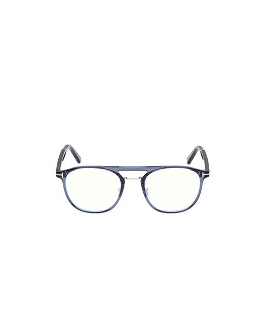 Tom Ford Black Ft5982-B 090 Optical Frames Injected Pilot Normal for men