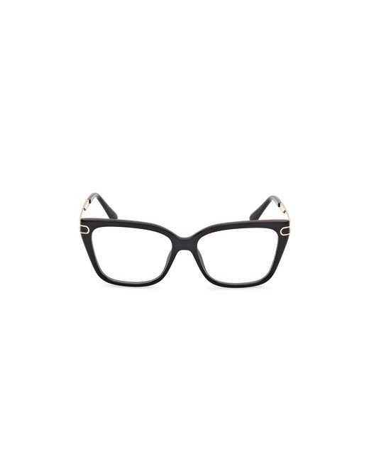 MAX&Co. Black Mo5146 001 Optical Frames Injected Squared Normal