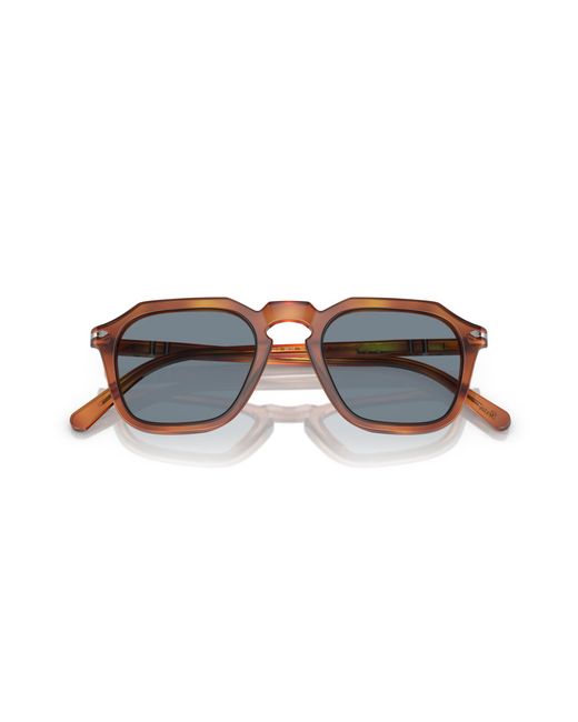 Persol Black Po3292S 96/56 Sunglasses Plastic Squared Normal