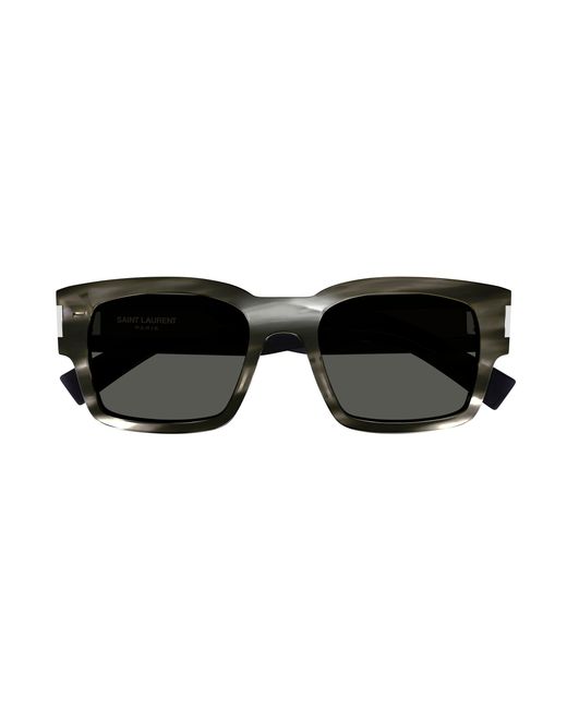 Saint Laurent Black Sl 617 004 Sunglasses Acetate Squared Normal for men