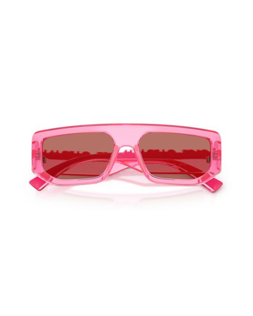 Dolce & Gabbana Black Dg6203 314875 Sunglasses Injected Squared Normal