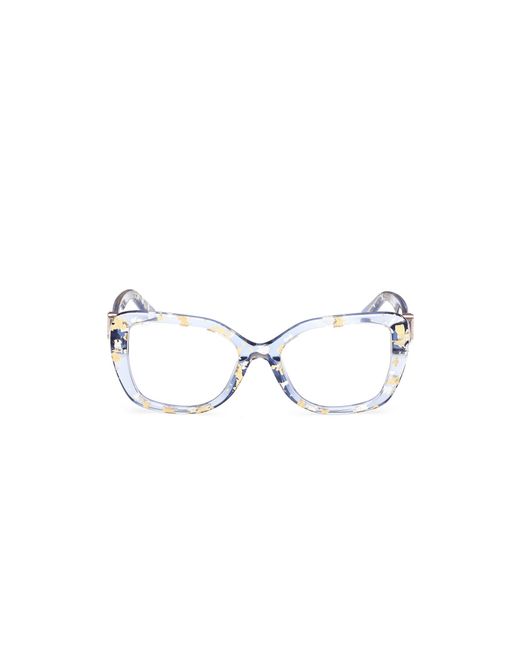 Guess Black Gm50027 092 Optical Frames Acetate Squared Normal