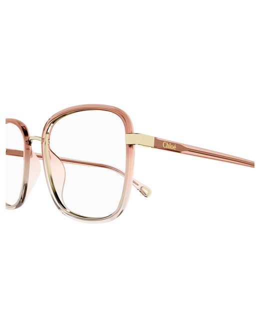 Chloé Black Ch0034O 004 Optical Frames Injected Transparent Squared