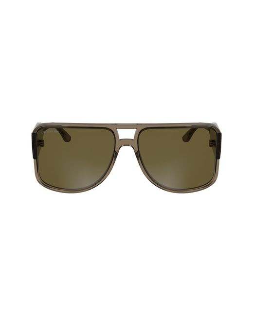 Lacoste Black L6056S 210 Sunglasses Acetate Squared Normal