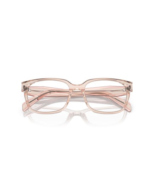 Prada Black Pr 17Zv 15J1O1 Optical Frames Acetate Squared Normal