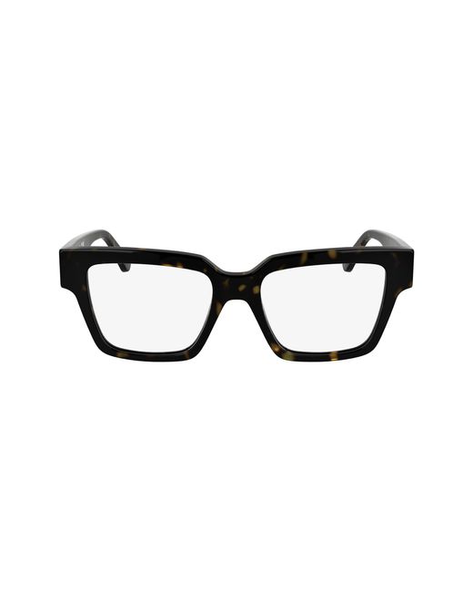 Karl Lagerfeld Black Kl6196 242 Optical Frames Acetate Squared Normal