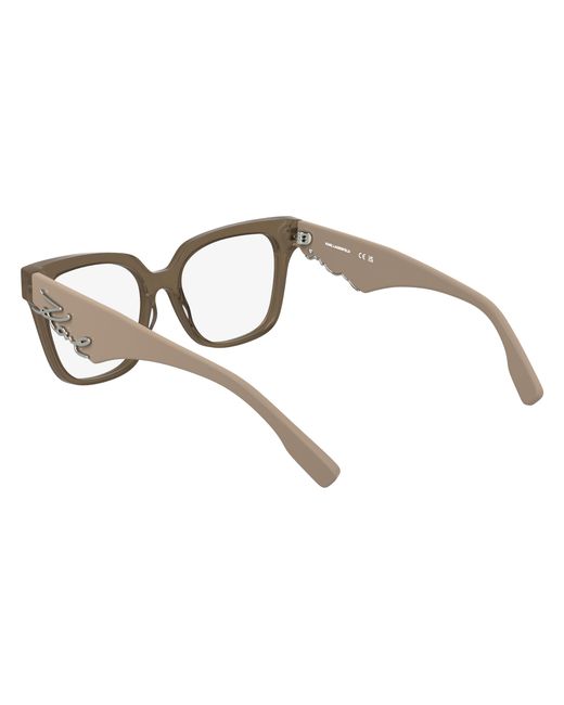 Karl Lagerfeld Black Kl6190 272 Optical Frames Acetate Squared Normal