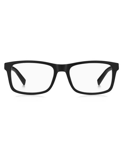 Tommy Hilfiger Black Th 2044 003 Optical Frames Acetate Squared for men