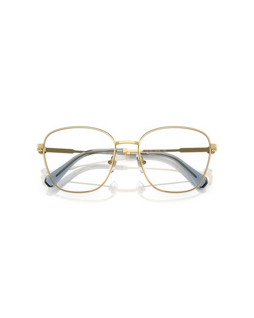 Swarovski Black Sk1019 4021 Optical Frames Metal Squared Normal