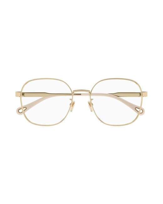 Chloé Black Ch0274Oa 002 Optical Frames Metal Transparent Round