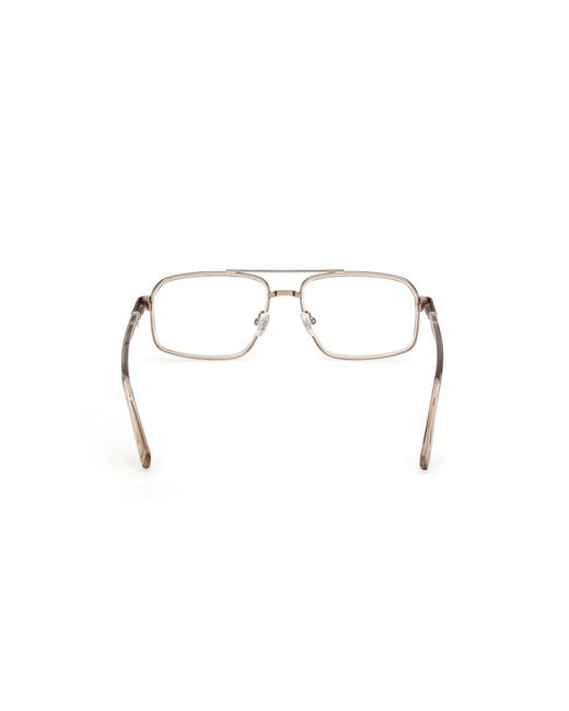 Guess Black Gu50372 045 Optical Frames Metal Squared Normal for men