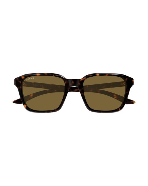 Gucci Black Gg2078S 002 Sunglasses Acetate Squared for men