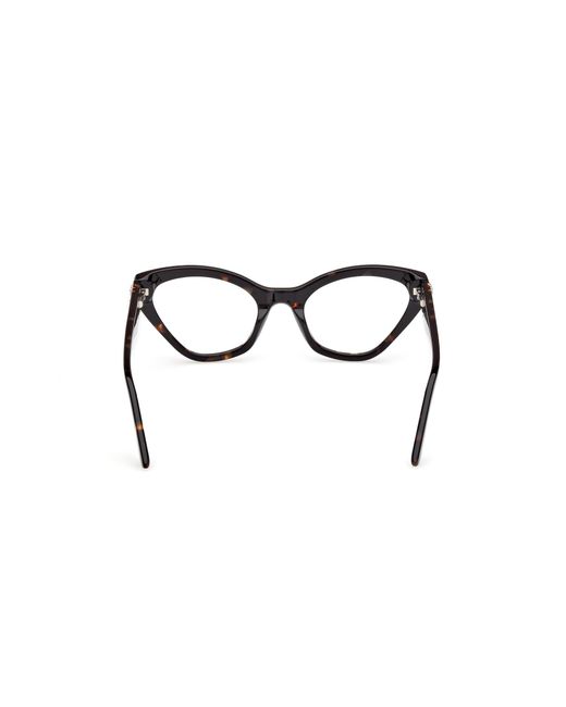 Guess Black Gm50038 001 Optical Frames Acetate Cat Eye Normal