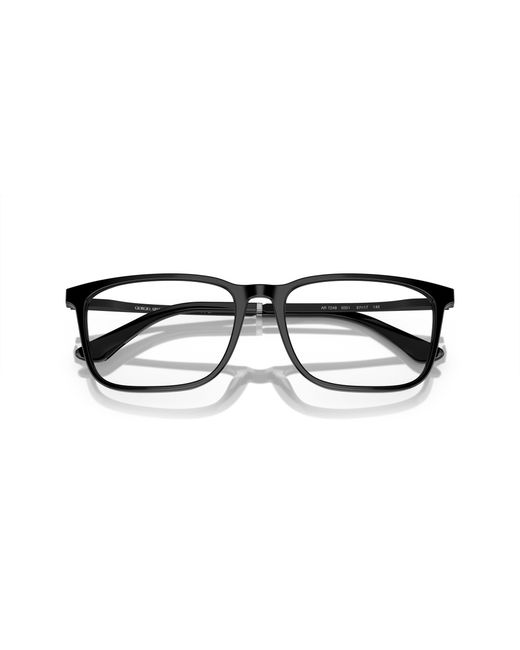Giorgio Armani Black Ar7249 5001 Optical Frames Acetate Transparent Squared Normal for men