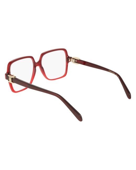 Ferragamo Black Sf3058 615 Optical Frames Acetate Squared Normal
