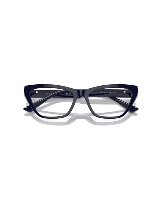 Jimmy Choo Black Jc3014 5023 Optical Frames Acetate Cat Eye