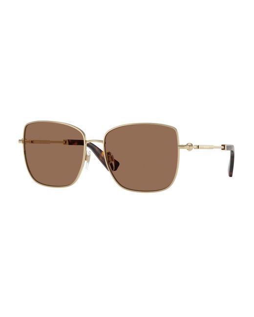 Burberry Black Be3158 110973 Sunglasses Metal Squared Normal