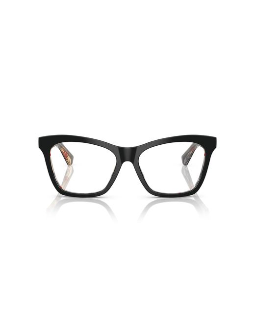 Burberry Black Be2416 4121 Optical Frames Acetate Cat Eye Normal