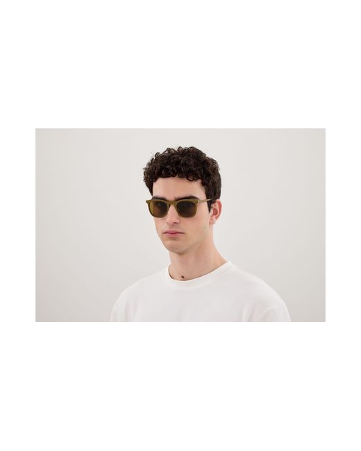 Saint Laurent Black Sl 623 007 Sunglasses Acetate Round for men