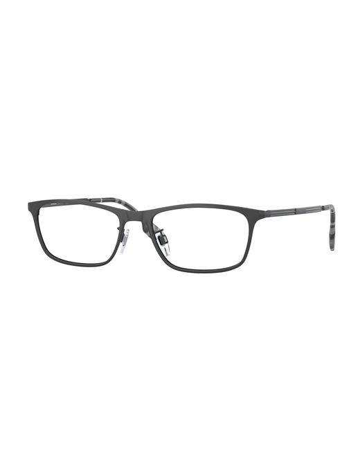 Burberry Black Be1374Td 1003 Optical Frames Titanium Transparent Squared Normal for men