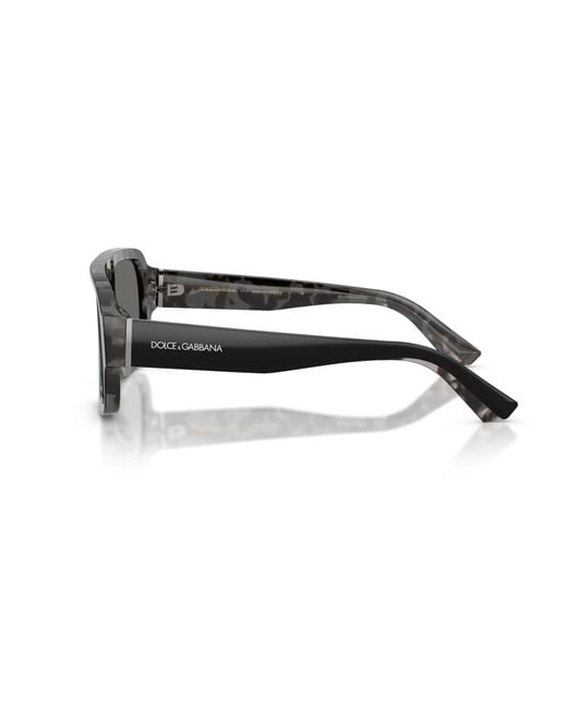 Dolce & Gabbana Black Dg4516 3403/1 Sunglasses Acetate Squared Normal for men