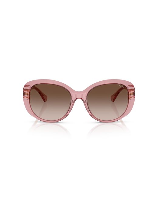 Ralph Lauren Black Ra5335U 611813 Sunglasses Acetate Round Normal Shaded