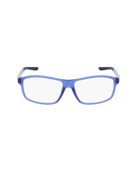Nike Black 7291 431 Optical Frames Bio-Inject Squared Normal for men