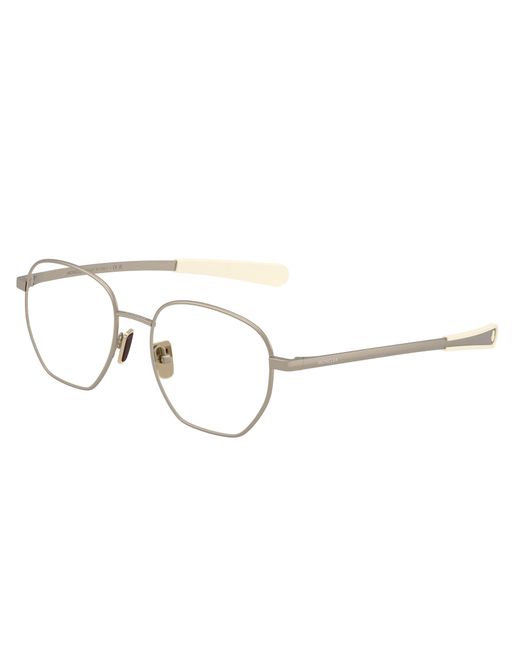 Moncler Black Me1015 1003 Optical Frames Metal Transparent Round Normal