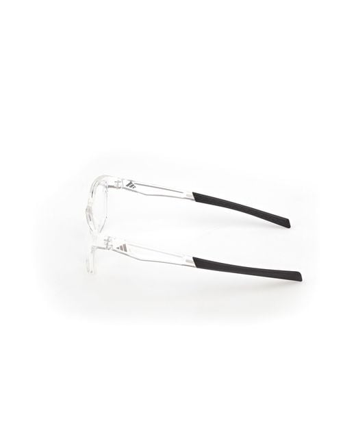 Adidas Originals Black Sp5117 026 Optical Frames Injected Squared Normal for men