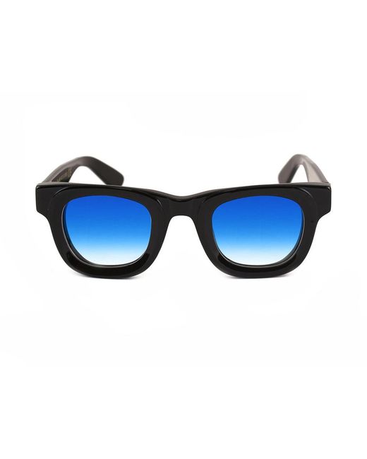 Xlab Blue Flores Sunglasses Acetate Light Squared Polarized