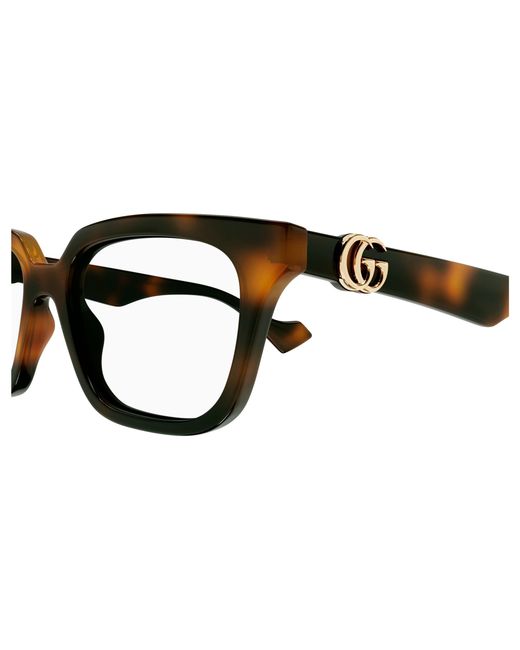 Gucci Black Gg1536O 006 Optical Frames Injected Transparent Cat Eye