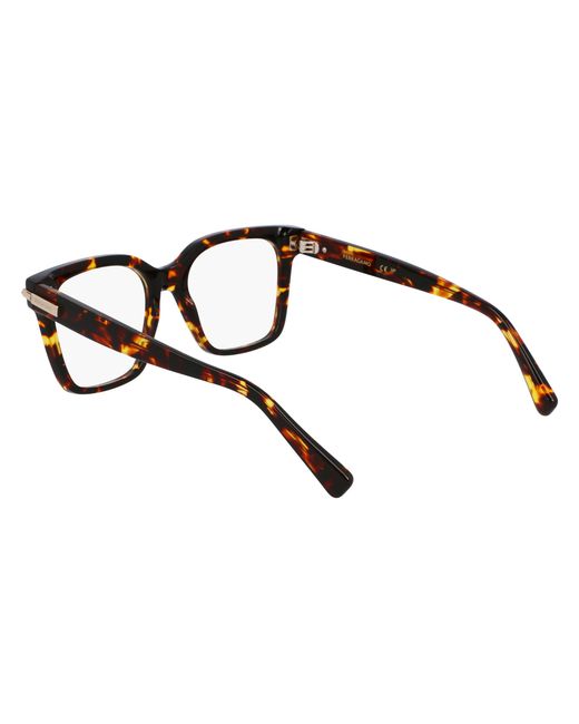 Ferragamo Black Sf3009 242 Optical Frames Acetate Squared Normal