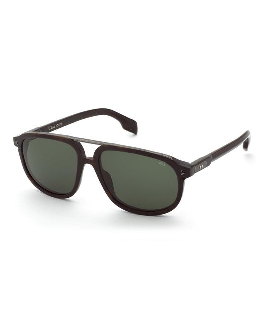 Lozza Black Sl4392M Adagio 9 Arte 752 Sunglasses Acetate Squared Normal for men