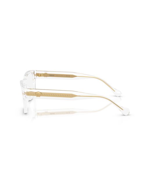 Versace Black Ve3390U 148 Optical Frames Acetate Squared Normal for men